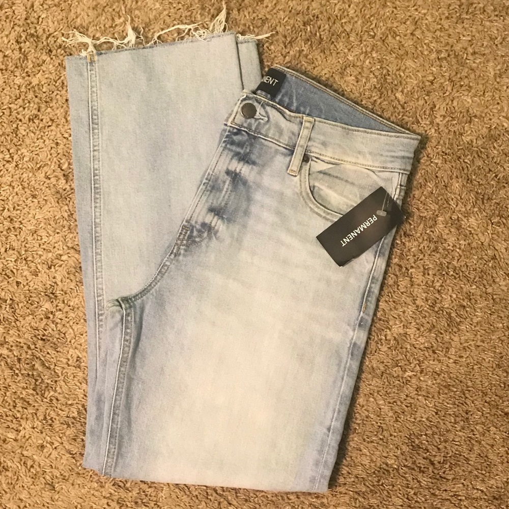 Permanent Straight Leg Jeans NWT